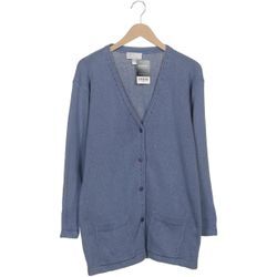 Peter Hahn Damen Strickjacke, blau, Gr. 38