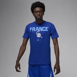 Frankreich Basketball-T-Shirt für Herren - Blau