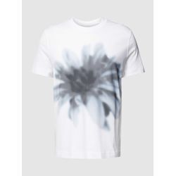 T-Shirt mit Motiv-Print Modell 'Pima'