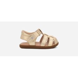 UGG® Kolding Metallic Sandale für Kinder | UGG® EU in Grey, Größe 20.5, Synthetik