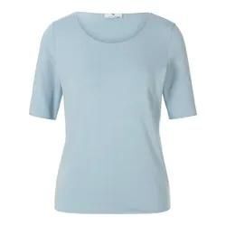 Rundhals-Shirt langem 1/2-Arm Peter Hahn blau, 40