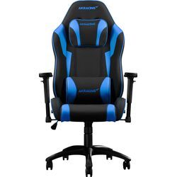 AKRACING Gaming-Stuhl "Core EXSE" Stühle Gr. 1 St., Stoffbezug-Kunstleder, Stahl, schwarz (schwarz, blau, schwarz)