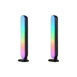 Led tischlampen rgb trio lighting gaming game 2.5w schwarz 2pcs - r55382102