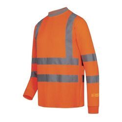 Safestyle - Warnschutz-Langarm-T-Shirt nevio Größe 3XL (66/68) orange