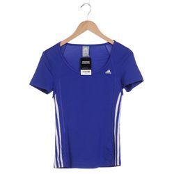 adidas Damen T-Shirt, blau, Gr. 34