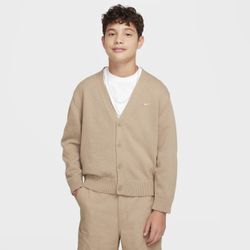 Nike Sportswear Metro Ground Strickjacke (ältere Kinder) - Braun