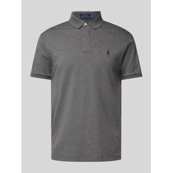 Poloshirt mit gerippten Ärmelabschlüssen