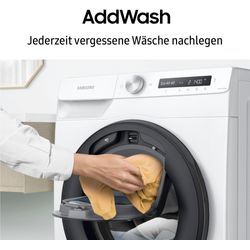 B (A bis G) SAMSUNG Waschmaschine "WW80T654ALX" Waschmaschinen AddWash™ schwarz Waschmaschine Bestseller