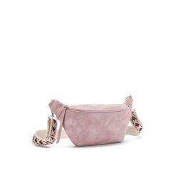 VIVANCE Bauchtasche pink Gr. für Damen. Mit Lederimitateinsätze, Logoprägung, Haken, Stickerei