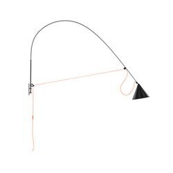 midgard AYNO wall XL Wandlampe schwarz/orange 930