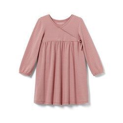 Kinder-Jerseykleid - Dunkelrosa/Gestreift - Kinder - Gr.: 86/92