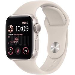 Apple Watch Series SE 2 (2022) GPS + Cellular 40 mm - Aluminium Polarstern - Sportarmband Polarstern