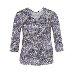 Bluse V-Ausschnitt Emilia Lay lila