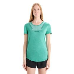 Icebreaker Merino Sphere II T-Shirt Hitt - Frau - Fresh Heather - Größe XL