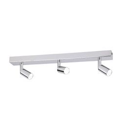 Modern gestaltete LED-Deckenleuchte 3-flg