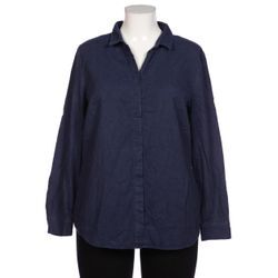 Peter Hahn Damen Bluse, marineblau, Gr. 44