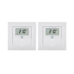 Homematic IP Wandthermostat mit Luftfeuchtigkeitssensor 2er-Set