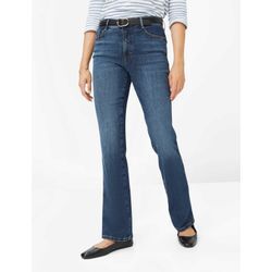 BRAX Damen Five-Pocket-Hose Style MARY, Jeansblau, Gr. 34