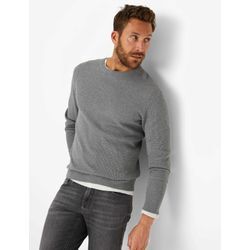 Brax Herren Strickpullover Style RICK, Grau, Gr. XXL