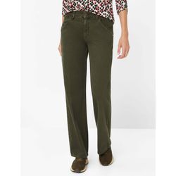 Brax Damen Palazzohose Style MAINE, Khaki, Gr. 34