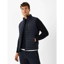 BRAX Herren Steppweste Style WILLIS, Dunkelblau, Gr. XXL