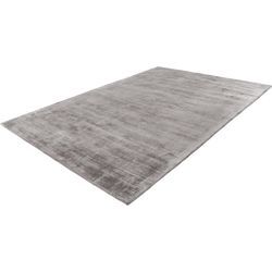 Teppich PADIRO "Village 125", grau, B:120cm H:12mm L:170cm, Bambus, Teppiche