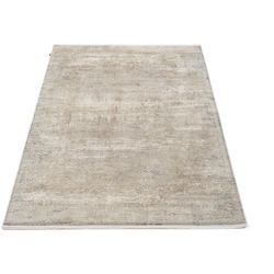 Teppich MUSTERRING "APOLLO", beige (beige, braun), B:80cm H:8mm L:150cm, Viskose, Polyacryl, Teppiche, Fransenteppich, exclusive MUSTERRING DELUXE COLLECTION hochwertig gekettelt Fransen