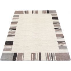 Teppich OCI DIE TEPPICHMARKE "LEXA DIDI", grau (grau, beige), B:140cm H:20mm L:200cm, Polyester, Teppiche, Wohnzimmer