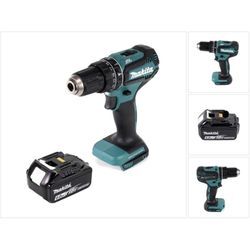 Makita DHP 485 G1 Akku Schlagbohrschrauber 18 V 50 Nm Brushless + 1x Akku 6,0 Ah - ohne Ladegerät