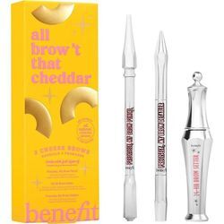 Benefit Angebote Geschenksets All Brow’t that Cheddar - Augenbrauenstift & -gel Weihnachtsset in Shade 4,5/5 Precisely, My Brow Pencil ultra feiner Stift zum Definieren der Augenbrauen in Shade 4,5 0,08 gr.+ Precisely, My Brow Detailer mikrofeiner Augenbrauenstift in Shade 5 0,02 gr. + 24-HR Brow Setter 24-Stunden, fixierendes Augenbrauengel 7 ml