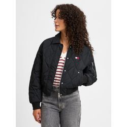 Tommy Jeans Steppjacke Damen Polyamid, schwarz