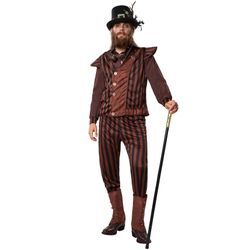 tectake® Herrenkostüm Steampunk Gentleman