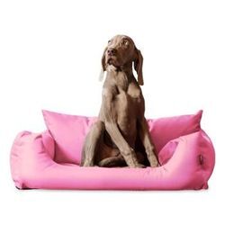 Tierlando NEMO Hundebett Hundesofa S M L Hundekorb Katzenbett 65 80 100cm rosa 65 cm, 20 cm, 50 cm