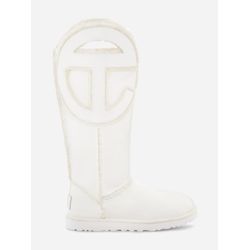 UGG® x TELFAR Logo Tall Crinkle für Herren in White, Größe 46, Leder