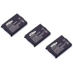 3x Akku Ersatz für Telekom V30145-K1310-X250, V30145-K1310-X229 für schnurlos Festnetz Telefon (1300 mAh, 3,7 v, Li-Ion) - Vhbw