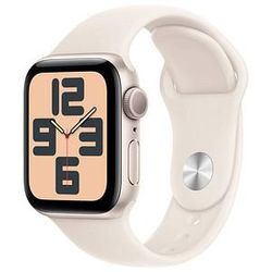 Apple Watch SE 40 mm Aluminium (GPS) Sportarmband M/L polarstern