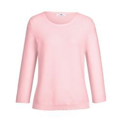 Rundhals-Pullover 3/4-Arm Peter Hahn rosé