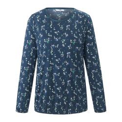 Rundhals-Shirt Peter Hahn blau