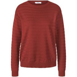 Rundhals-Pullover Peter Hahn rot