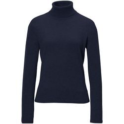 Rollkragen-Pullover aus 100% Premium-Kaschmir Peter Hahn Cashmere blau