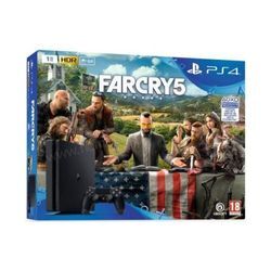 PlayStation 4 Slim 500GB - Schwarz + Far Cry 5