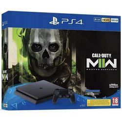 PlayStation 4 Slim 500GB - Schwarz + Call of Duty: Modern Warfare II