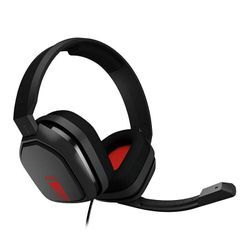 Astro 939-001530 Kopfhörer Noise cancelling gaming mit kabel mit Mikrofon - Schwarz/Rot