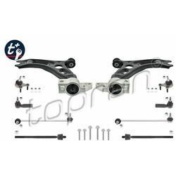 TOPRAN Lenkersatz, Radaufhängung t+ vorne rechts links mit Anbaumaterial für SKODA VW SEAT AUDI 1K0498KIT01 115 799