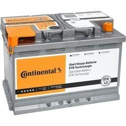 CONTINENTAL EFB 12V, 70 Ah, 760 A Starterbatterie 12V 70Ah 760A für RENAULT VW FIAT TOYOTA CITROËN FORD MAN NISSAN OPEL CHEVROLET BMW HONDA 52117338 9