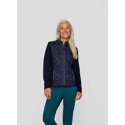 Blouson RABE "RABE Damen Steppjacke – Eleganz und Komfort für jede Gelegenheit" Gr. 40, blau (dunkelblau) Damen Jacken