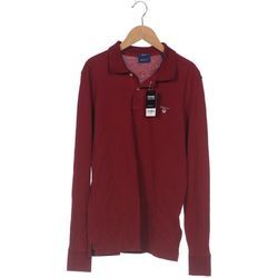 Gant Herren Poloshirt, bordeaux, Gr. 48