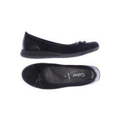 Gabor Damen Ballerinas, schwarz, Gr. 5