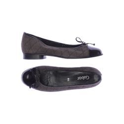 Gabor Damen Ballerinas, grau, Gr. 5.5