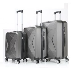 Reisekoffer ABS-03 Koffer 3-teilig Hartschale Trolley Set Kofferset Handgepäck Gepäck Reisetasche